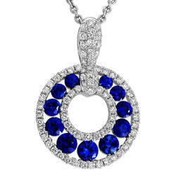 Sapphire Pendant