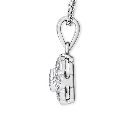 18k White gold Pendant